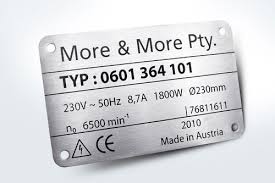 Aluminium Tag